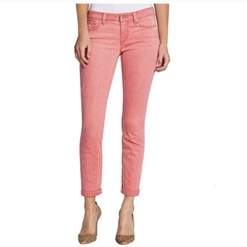 Jessica Simpson Salmon Roll Crop Skinny Jeans